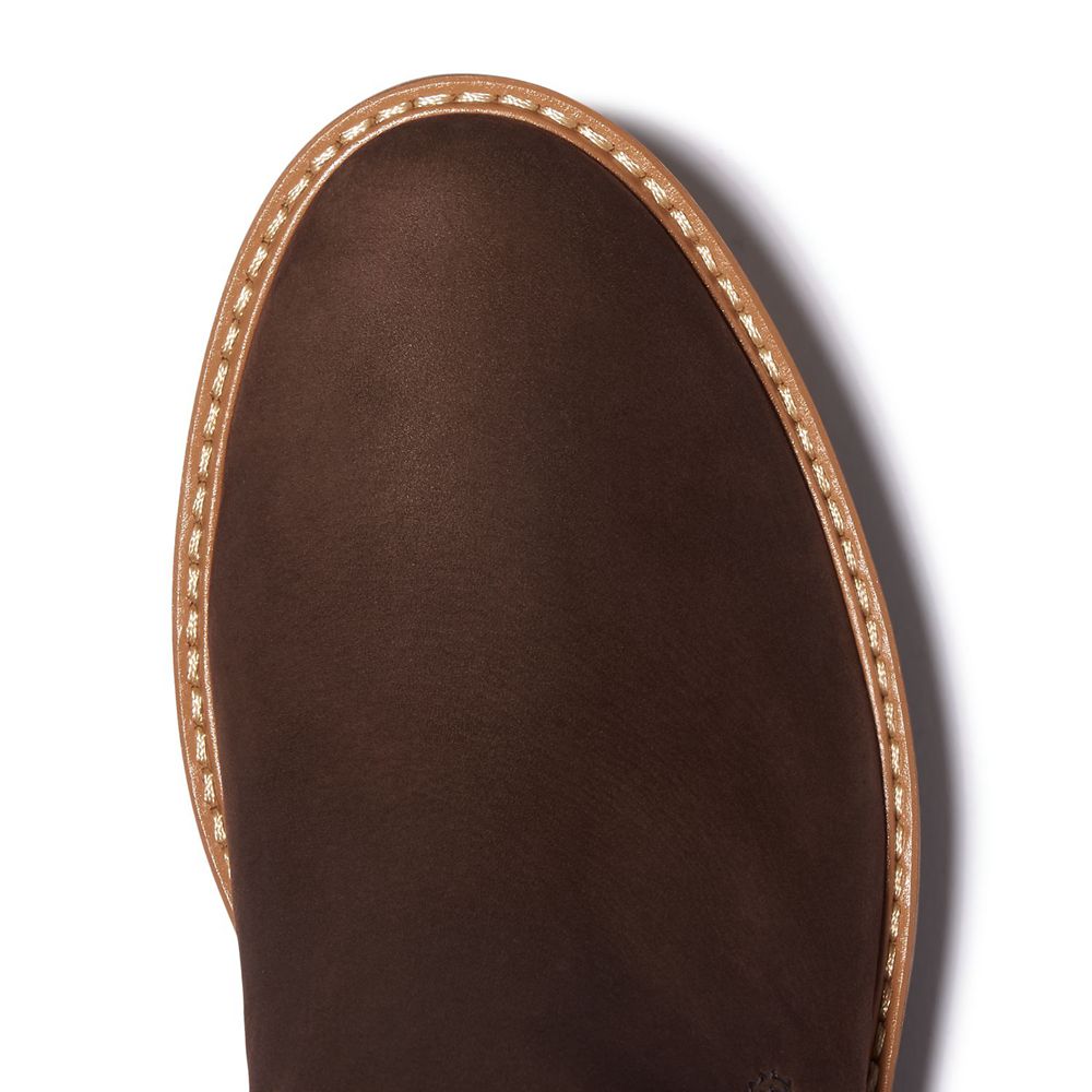 Botas Chelsea Feminino - Timberland Courmayeur Valley - JLWHO5698 - Marrom Escuro